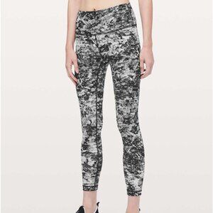 Lululemon Wunder Under High-Rise 7/8 Tight Full-On Luxtreme 25" Masked Lace Sz 6